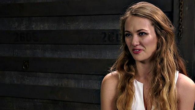 BDSM submissive babe slapped and hard fucked by cock