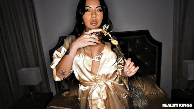 The Splendor in Gold Lingerie