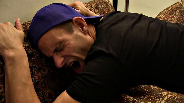 AJay Hunter called into the director's office for having sex with male guests, boss wants some for himself.