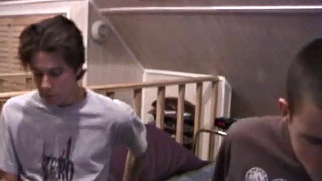 Dan and Jayden get bored and end up stroking each other instead of doing anything productive