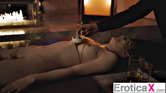 EroticaX - Sensual Food Play To Love Making For Hot Couple