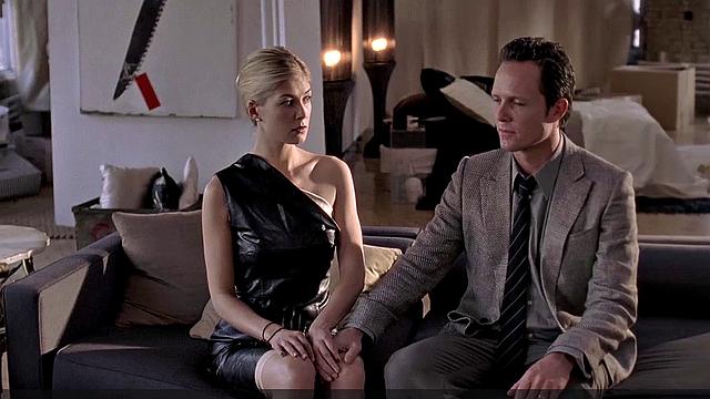 Rosamund Pike in see-through bra