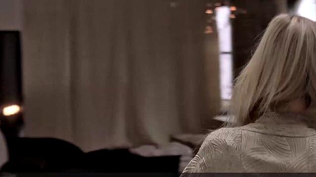 Rosamund Pike in see-through bra