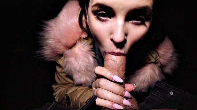 POV busty babe4cash closeup sucks n rides BWC after casting