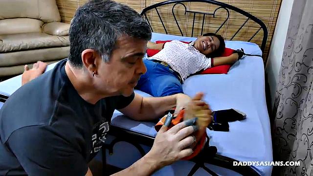 Russel Tickled and Fucked