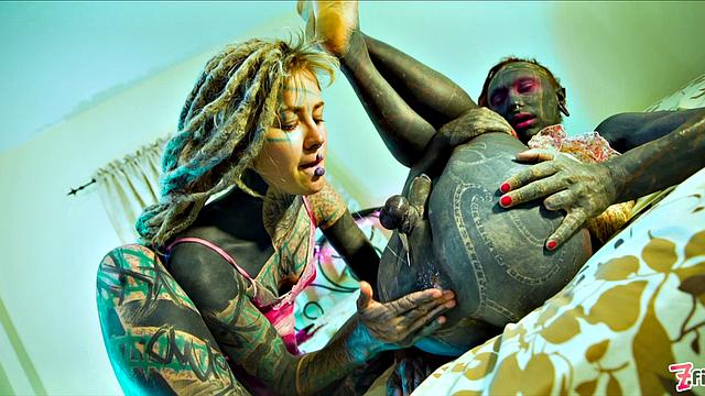 Hardcore Tattoo Couple DOM