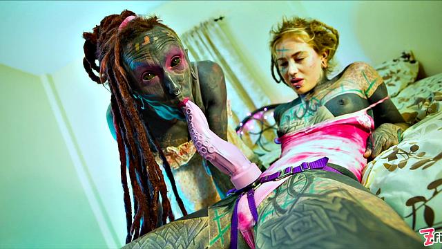 Hardcore Tattoo Couple DOM