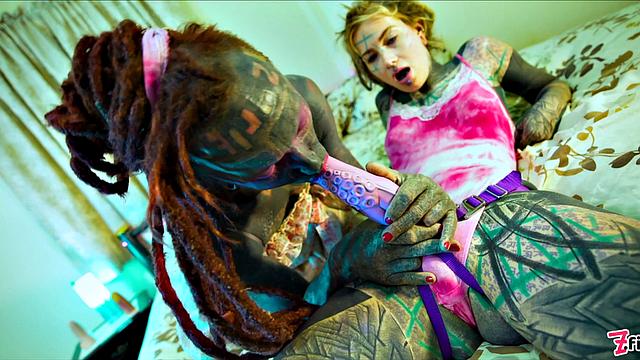 Hardcore Tattoo Couple DOM