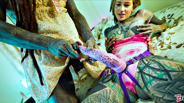 Hardcore Tattoo Couple DOM