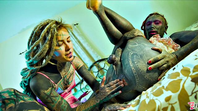 Hardcore Tattoo Couple DOM