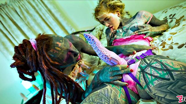 Hardcore Tattoo Couple DOM