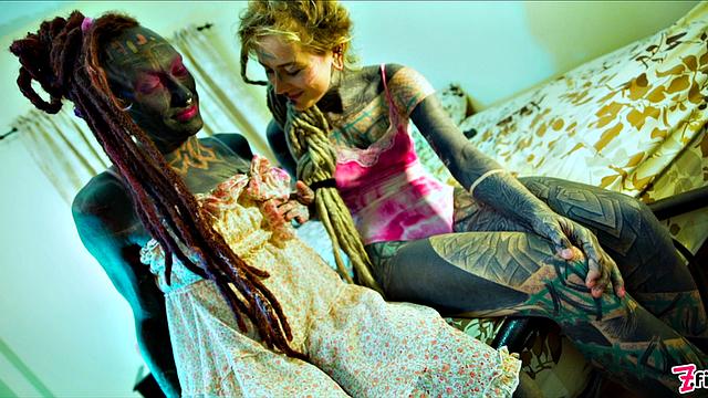 Hardcore Tattoo Couple DOM