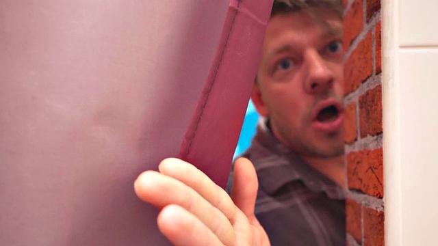 Petite teen and redhead MILF same time fucked in hostel