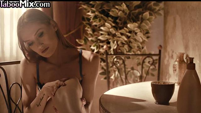 Stunning petite babe scissoring BFF