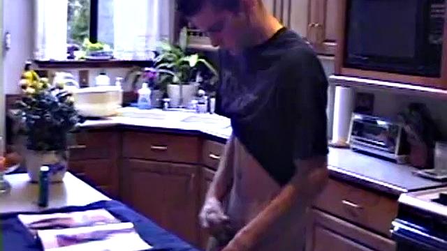 Amateur Beating His Meat