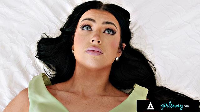 Lonely Bridesmaid Holly Day Has Shaking Orgasm From Passionate Dildo Session