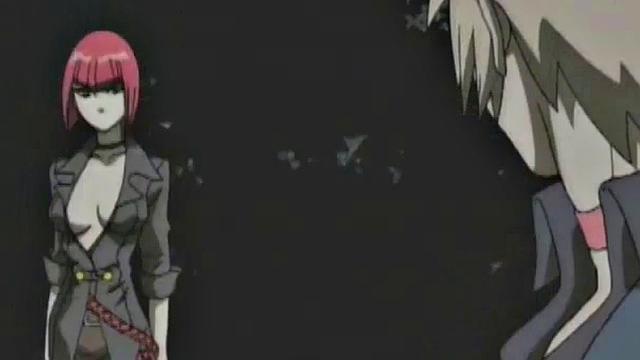 A muscular anime whore take on multiple cocks in a wild bukkake party