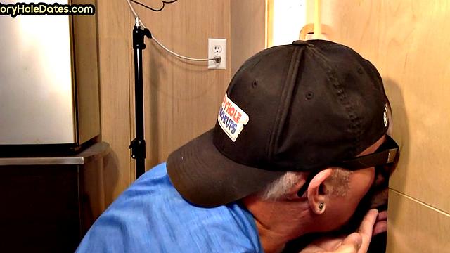 mature gay in amateur video sucks rod till facial