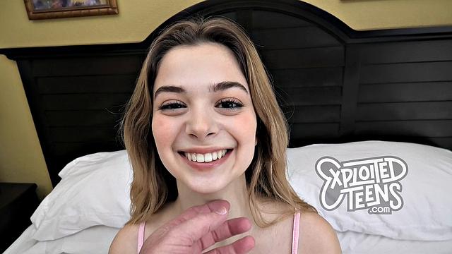 This 19 yr old newcomer has small tits and a nice thick ass