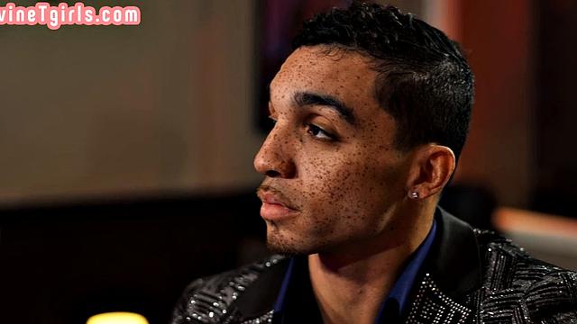 Divine Trans cocksucked and assfucked by her lover