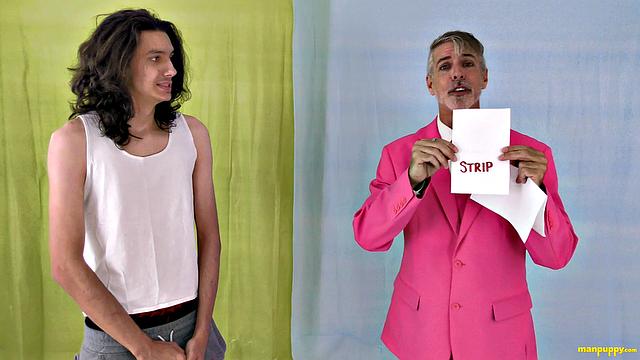 Game Show Loser Strips In Shame - Cade Chalamet, Richard Lennox