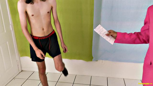 Game Show Loser Strips In Shame - Cade Chalamet, Richard Lennox