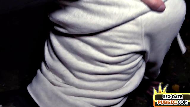 Public POV German MILF gets banged after outdoor sucking