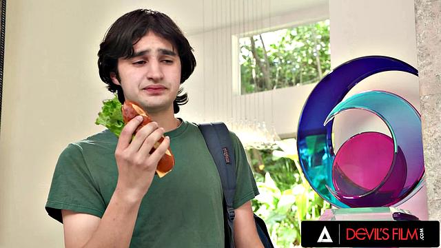 DEVILS FILM - Hot MILF Shay Sights Gets Sexy Ass Banged By Her Stepson