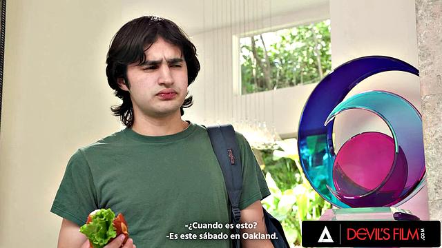 DEVILS FILM - Hot MILF Shay Sights Gets Sexy Ass Banged By Her Stepson