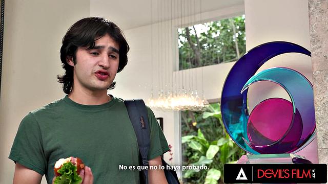 DEVILS FILM - Hot MILF Shay Sights Gets Sexy Ass Banged By Her Stepson