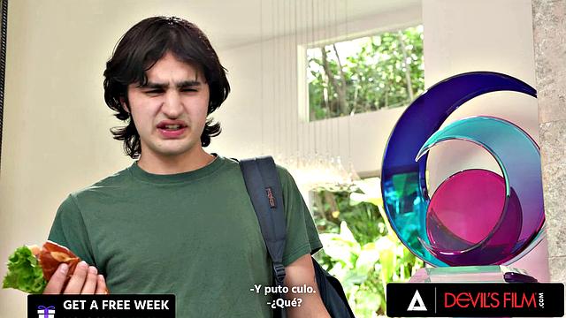 DEVILS FILM - Hot MILF Shay Sights Gets Sexy Ass Banged By Her Stepson