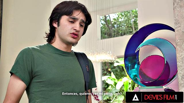 DEVILS FILM - Hot MILF Shay Sights Gets Sexy Ass Banged By Her Stepson