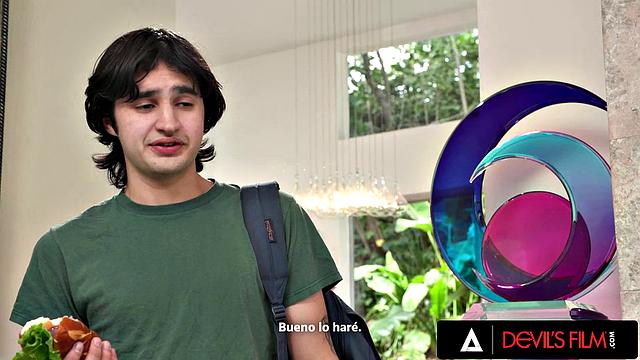 DEVILS FILM - Hot MILF Shay Sights Gets Sexy Ass Banged By Her Stepson