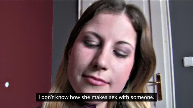 This curvy blonde knows how to get herself off with a good dick in every hole