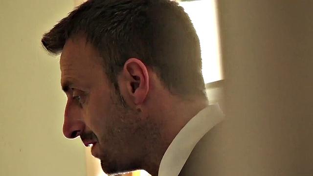 British whore Skyler McKay wants to eat jizz after rough sex