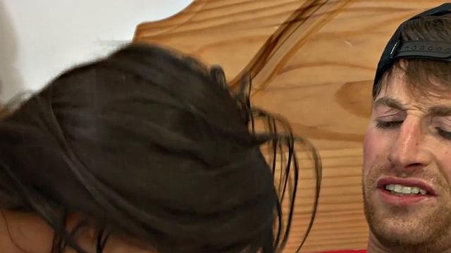 UK Bombshell Jordanna Foxx Gets on Fours