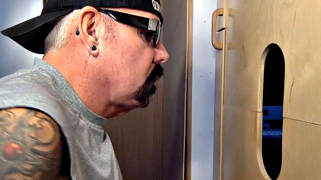 Horny 21 Year Old At The Glory Hole