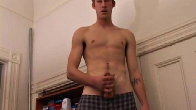 Brent Stenson Jerking Off