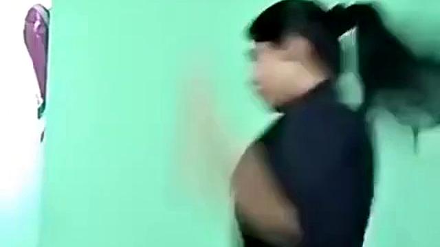 Ajina Menon Sexy Black Frock Tik Tok Actress 1