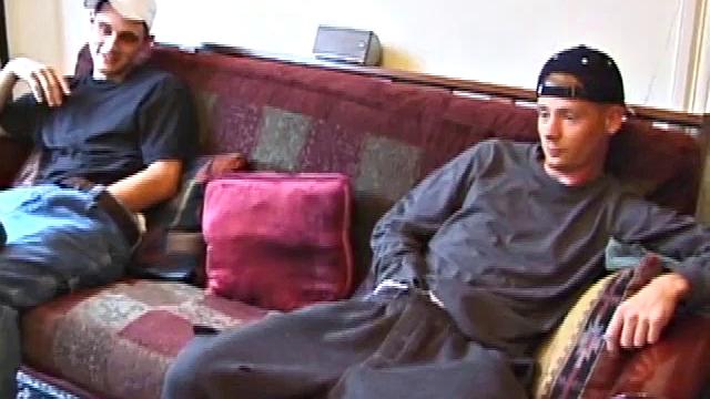 It is always hot to watch two guys jacking off together and that's what the dynamic duo of Red and Bama are doing in this scene.