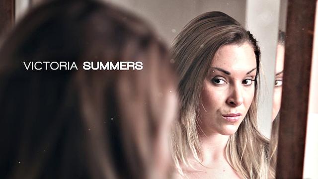 Katie's Sanctuary Part 3: British blondes scissor and massage in the bedroom pool