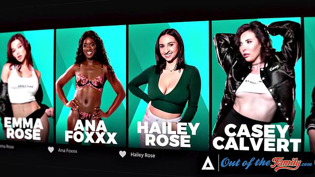 OUT OF THE FAMILY - Lexi Lore & Chanel Camryn Have Mouths Full Of Cum After Sex With Stepbro