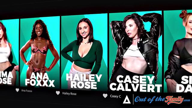 OUT OF THE FAMILY - Lexi Lore & Chanel Camryn Have Mouths Full Of Cum After Sex With Stepbro