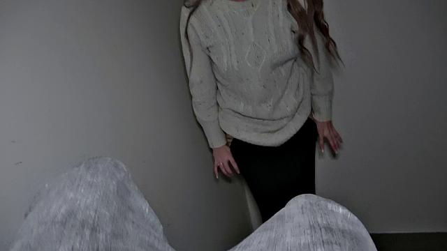 British cutie with small tits gets pounded hard in POV outdoor action