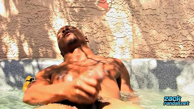 charles king shows off his big asset again, js wild can barely handle it