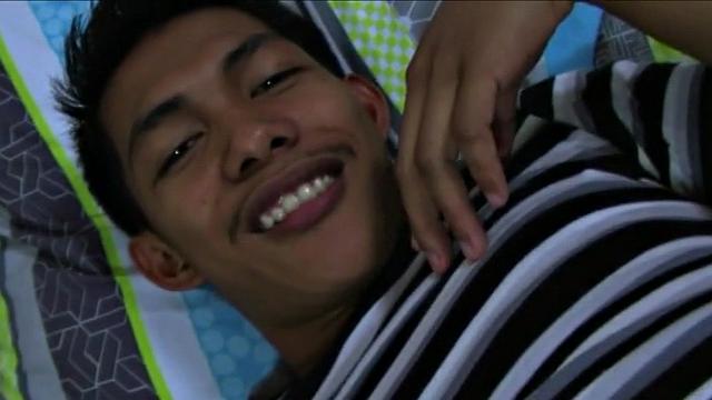 Benjie Foot Stroking