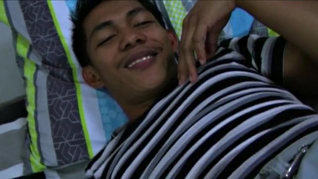 Benjie Foot Stroking