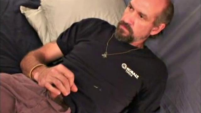 This 40 year old carpenter did decide to come back for a second video with me. I'm not kidding myself.  With the economy the way it is, thi hairy, handsome man desperately needs to find ways to make a living.