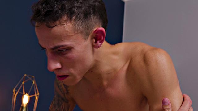 NextDoorBuddies - Tatted Stud Desires Flex Fucks with Flexible Crush