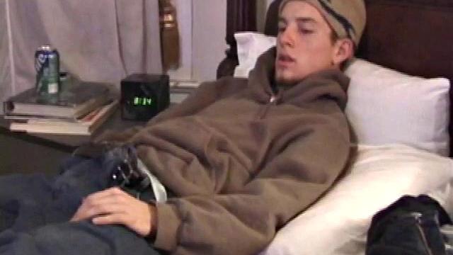 It can get kind of old jerking off by yourself all the time, so Adam brought his friend Trevor over to join him in a horny wank session. Two cum shots are always better than one. And watching your friend get off always makes it more intense.